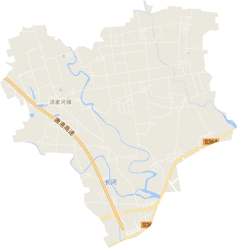 汤家河镇电子地图