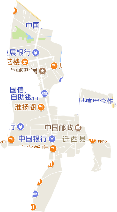 迁西县栗乡街道电子地图