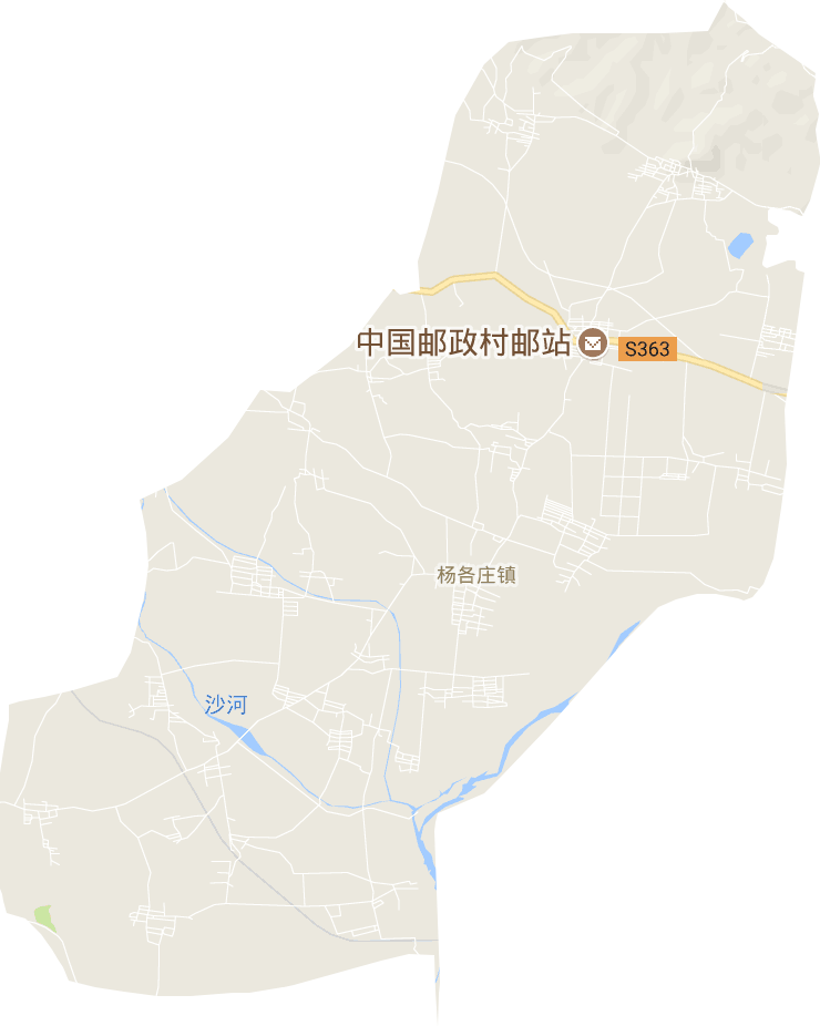 杨各庄镇电子地图