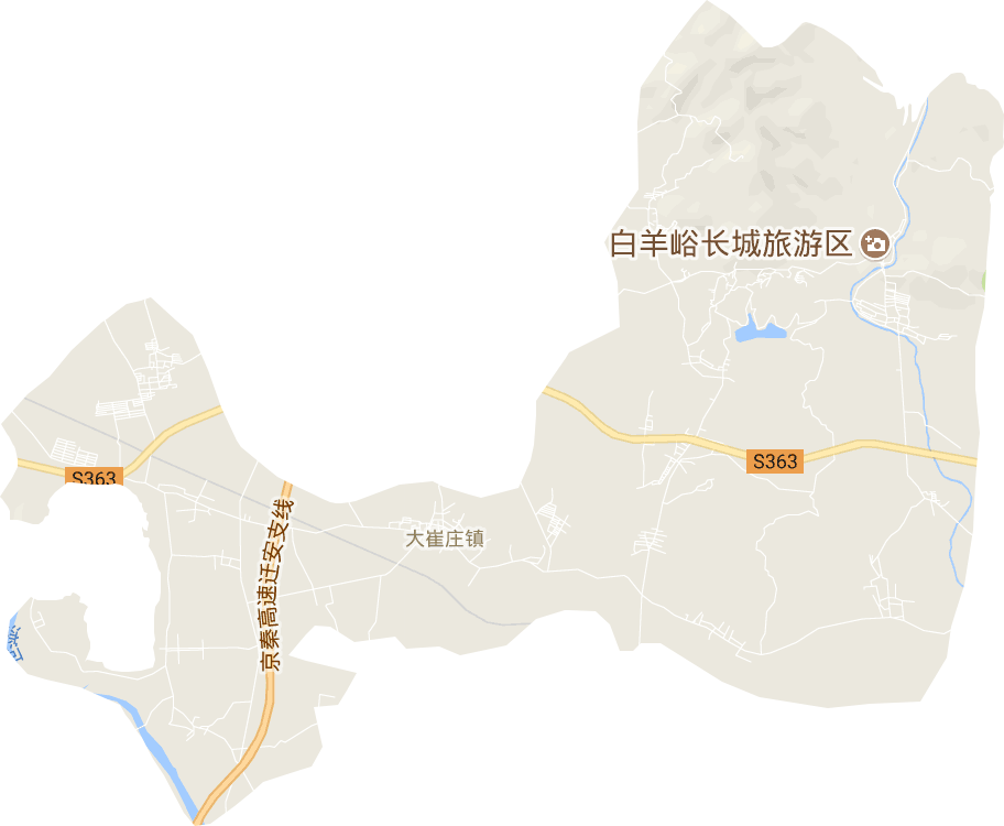 大崔庄镇电子地图