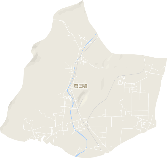 蔡园镇电子地图