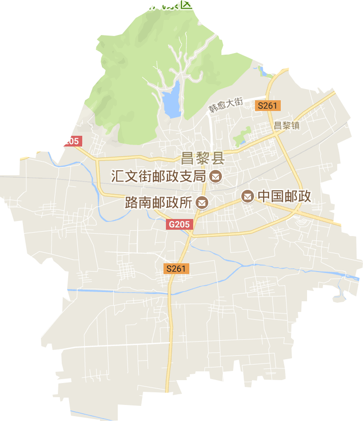 昌黎镇电子地图