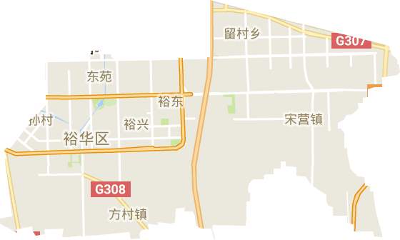 裕华区电子地图