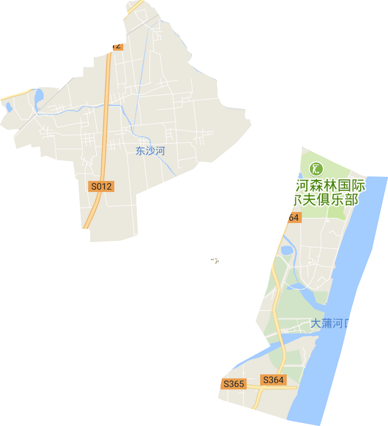 大蒲河镇电子地图