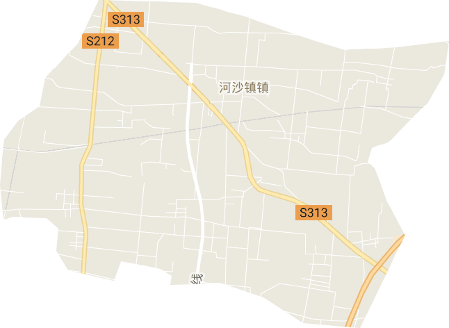 河沙镇镇电子地图