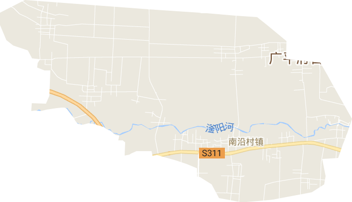 南沿村镇电子地图