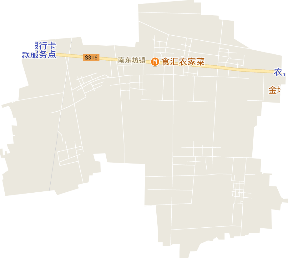 南东坊镇电子地图