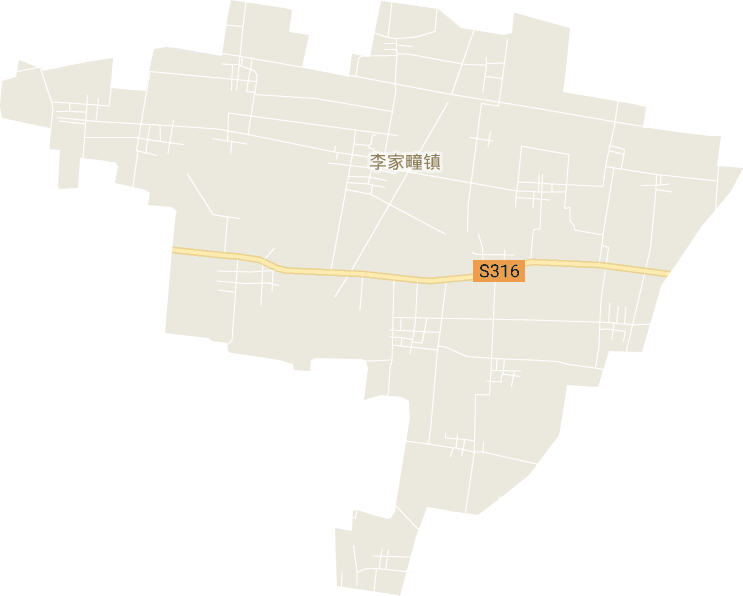 李家疃镇电子地图