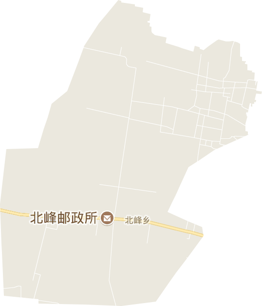 北峰乡电子地图