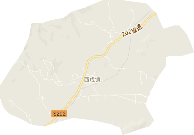 西戌镇电子地图