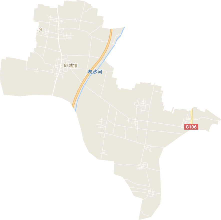 邱城镇电子地图