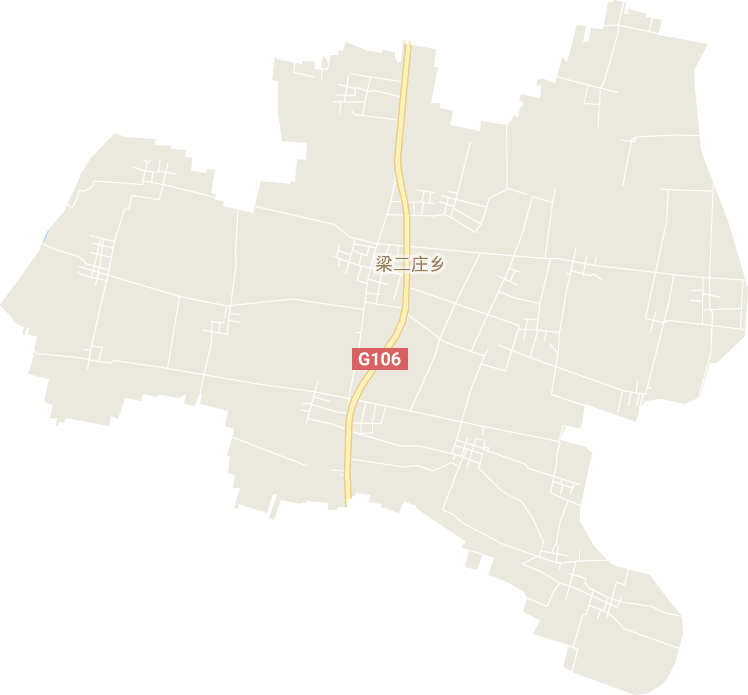 梁二庄镇电子地图