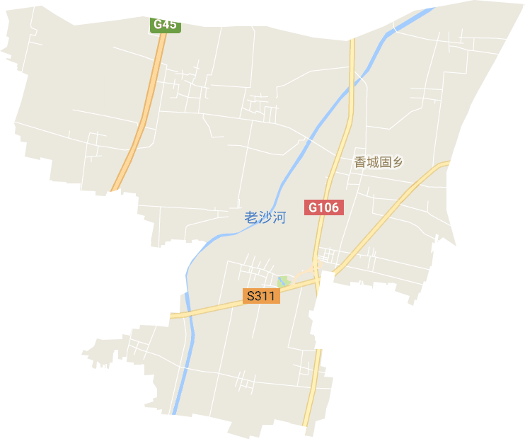 香城固镇电子地图