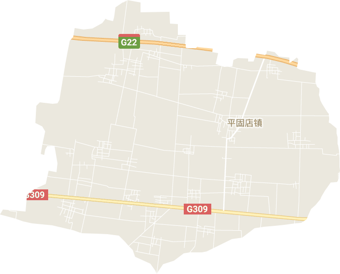 平固店镇电子地图