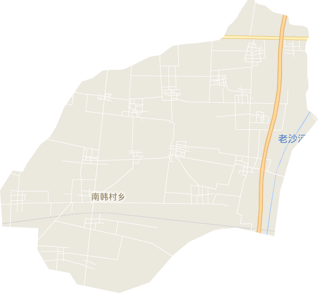 南韩村乡电子地图