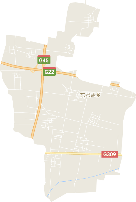 东张孟乡电子地图
