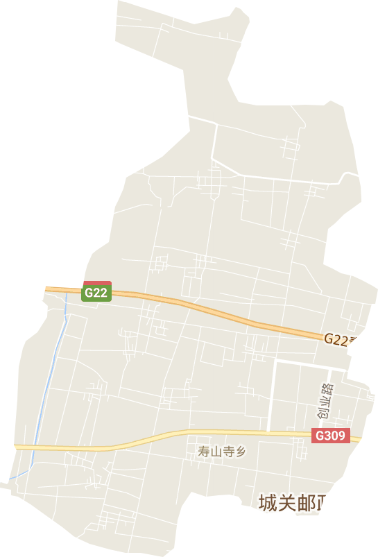 寿山寺乡电子地图