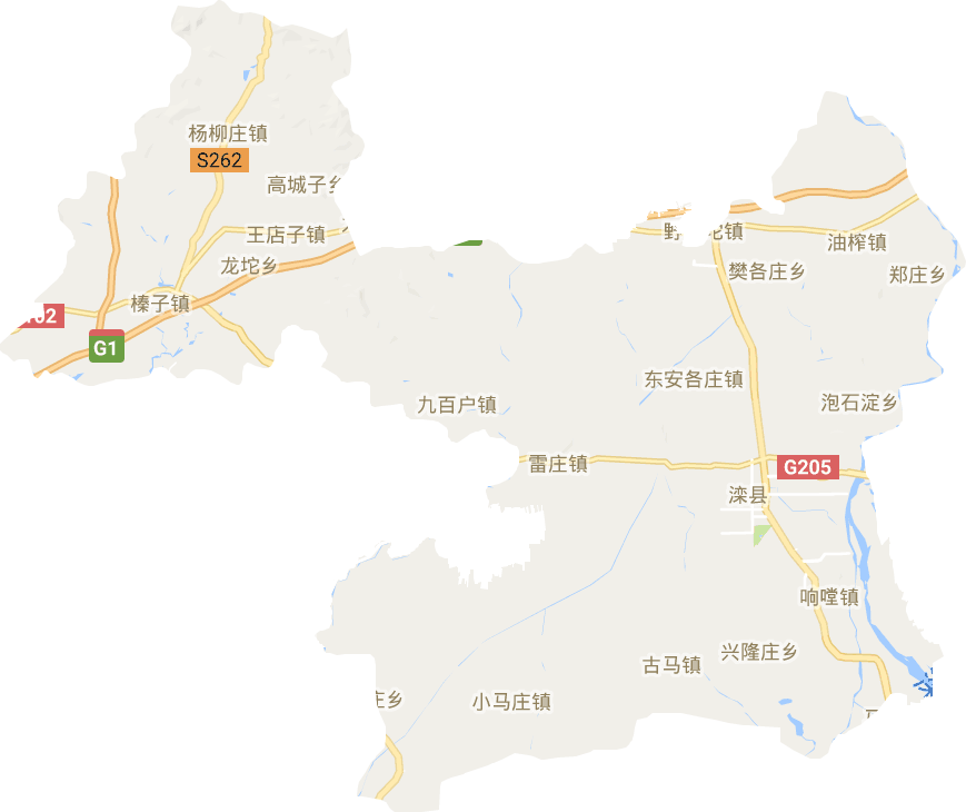 滦县电子地图
