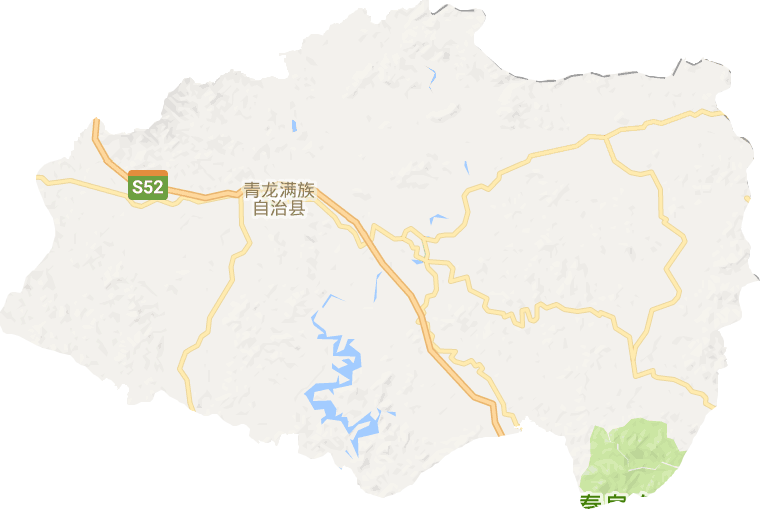 青龙满族自治县电子地图