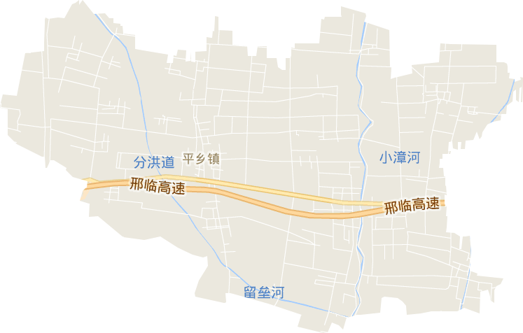 平乡镇电子地图