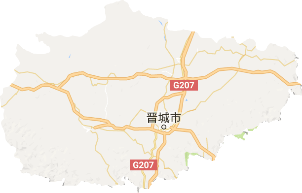 晋城市电子地图