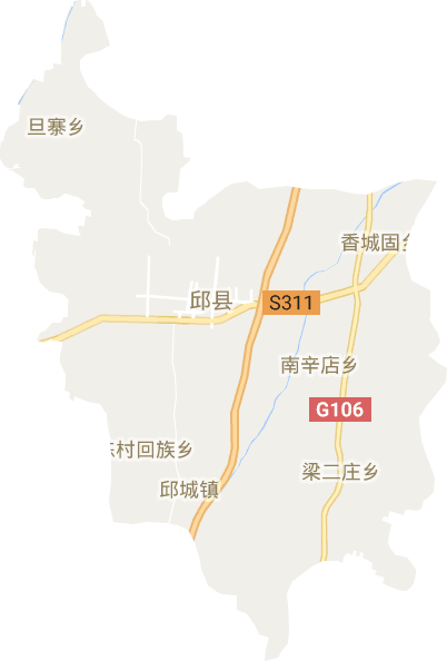 邱县电子地图