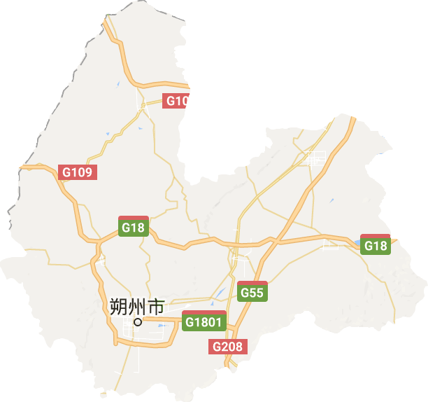 朔州市电子地图