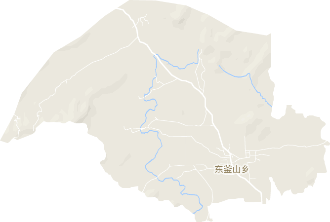 东釜山乡电子地图
