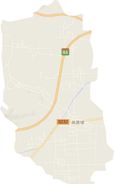 高昌镇电子地图