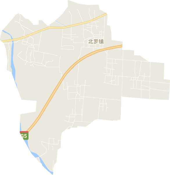北罗镇电子地图