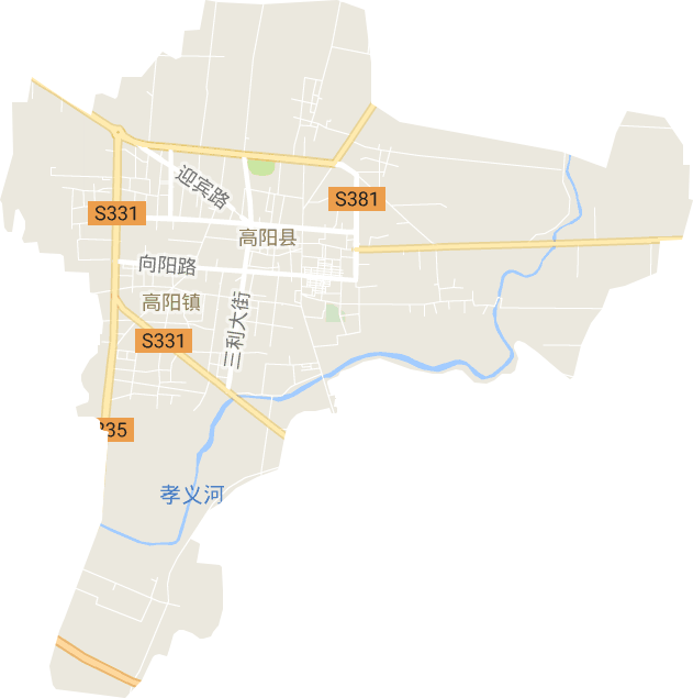 高阳镇电子地图