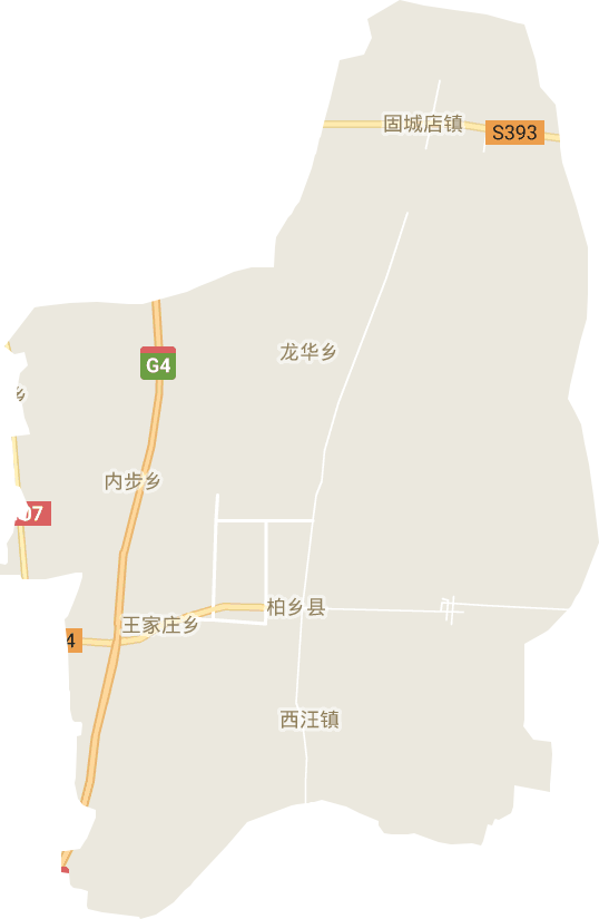 柏乡县电子地图