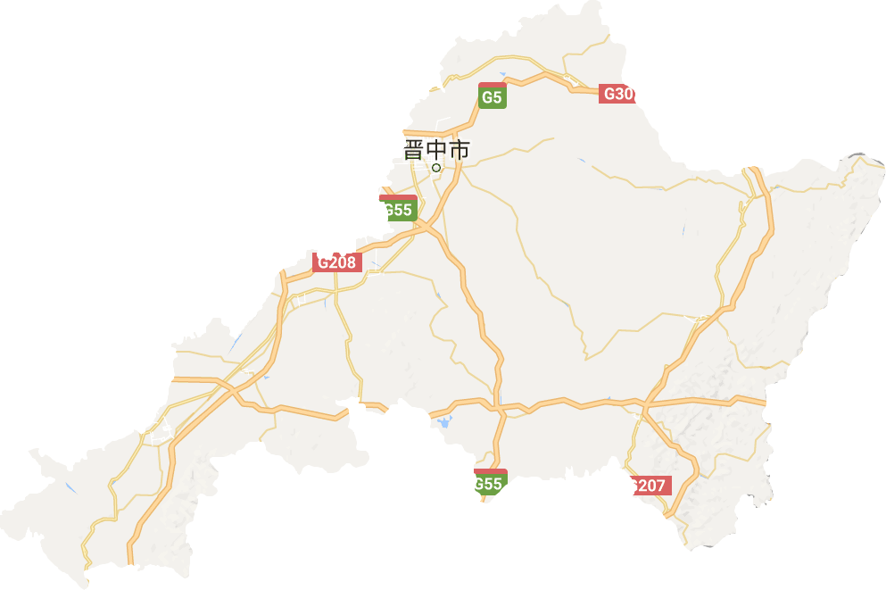 晋中市电子地图