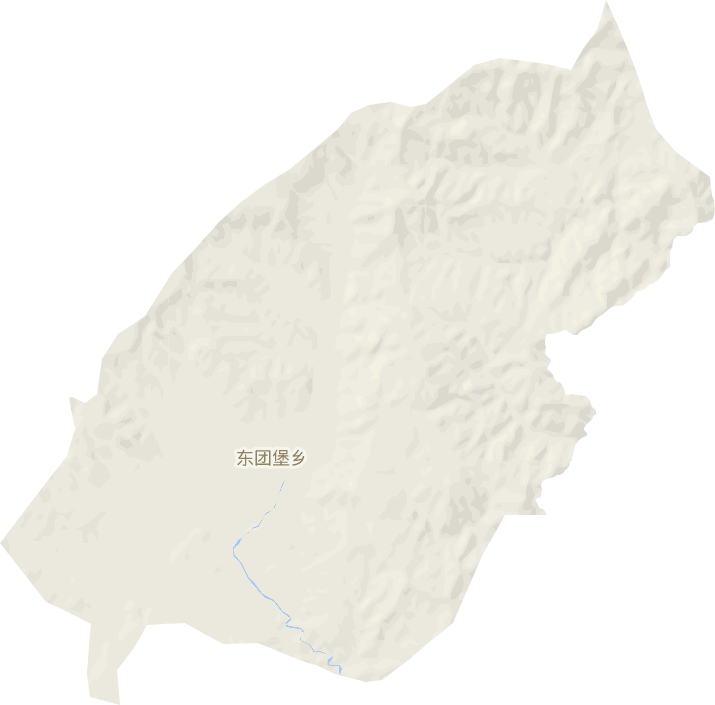 东团堡乡电子地图