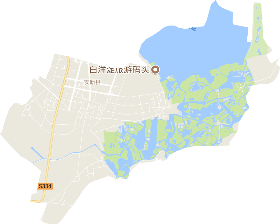 安新镇电子地图
