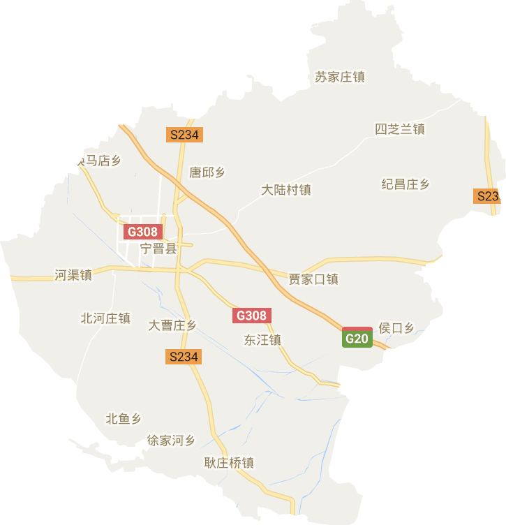 宁晋县电子地图