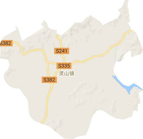 灵山镇电子地图