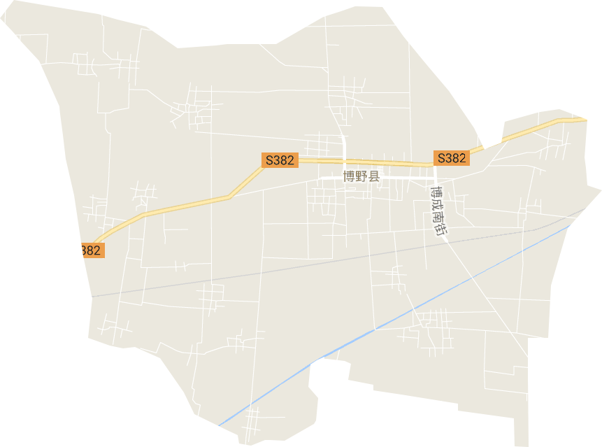 博野镇电子地图