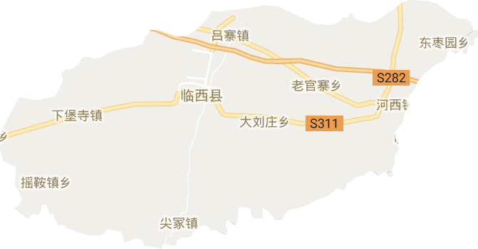 临西县电子地图