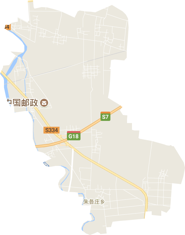 朱各庄镇电子地图