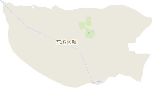 东城坊镇电子地图