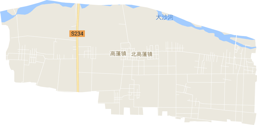 高蓬镇电子地图