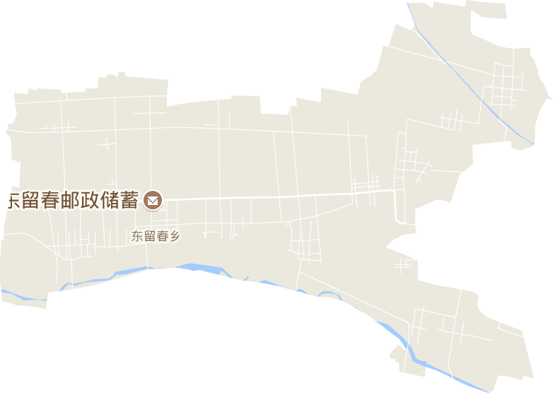 东留春乡电子地图