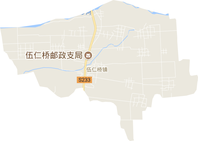 伍仁桥镇电子地图