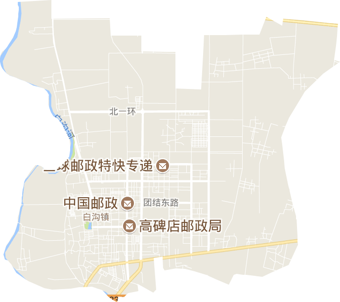 白沟镇电子地图