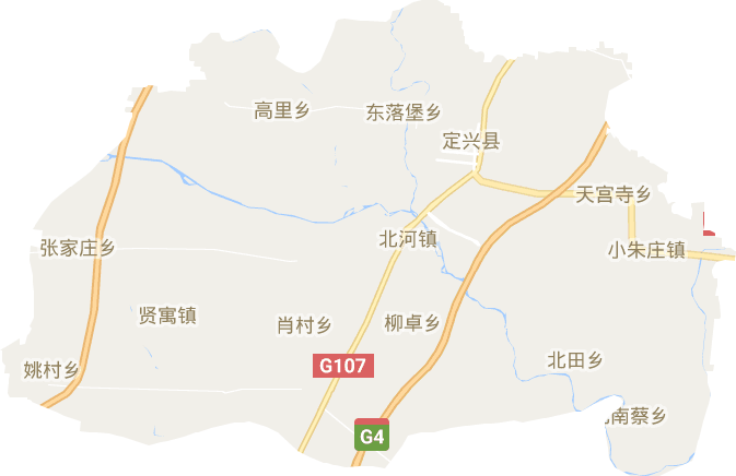 定兴县电子地图