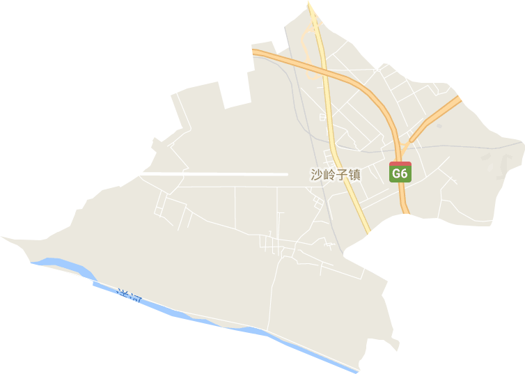 沙岭子镇电子地图