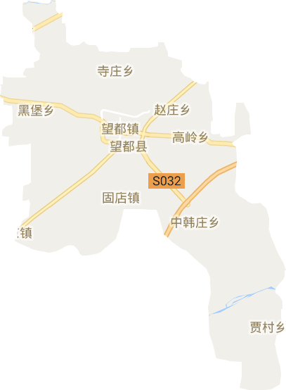 望都县电子地图