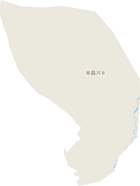 单晶河乡电子地图