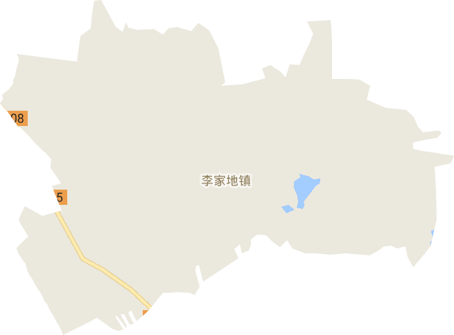 李家地镇电子地图
